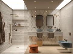 Marazzi Mystone Travertino Modern fürdőszoba